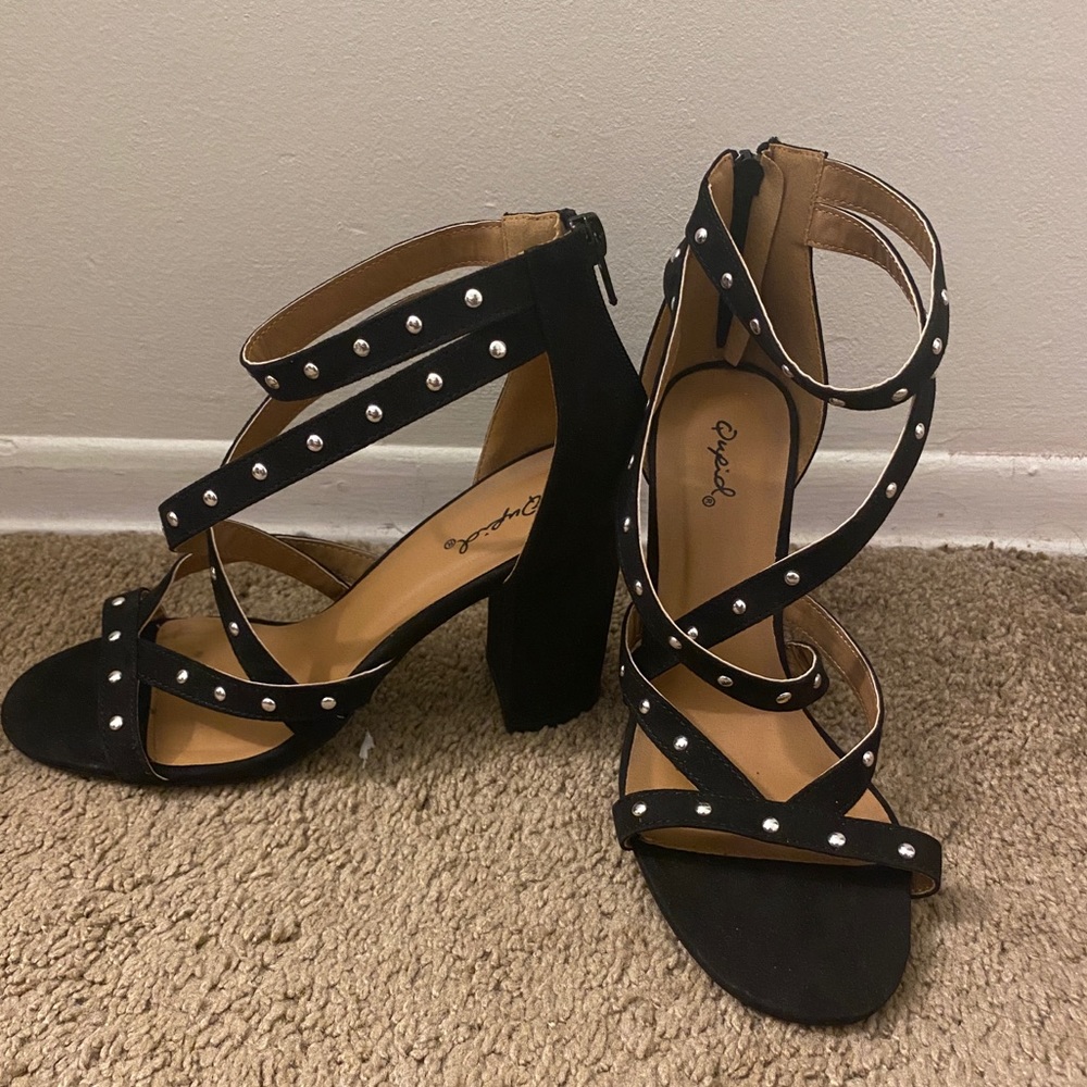 Black heels